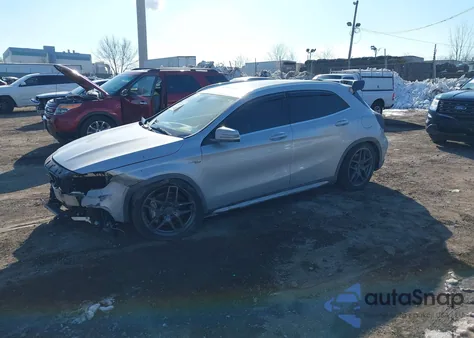 2015 Mercedes-Benz Gla 45 Amg 4Matic z USA, uszkodzony, nr VIN WDDTG5CB1FJ128520